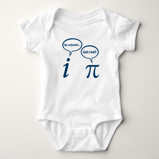 T-shirt Soyez rationnel obtiennent les vraies maths (Devant)