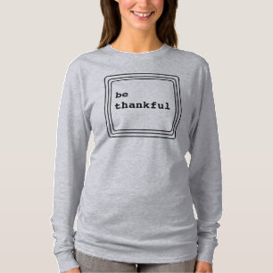 T-shirt Soyez Remercié Bible Verse Retro Thanksgiving