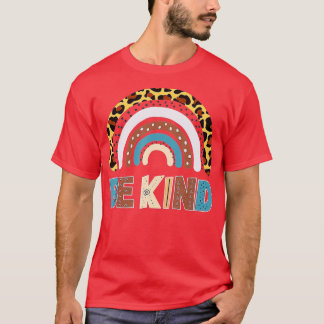 T-shirt Soyez Signe Arc-en-Ciel Anti-Intimidation Portez O
