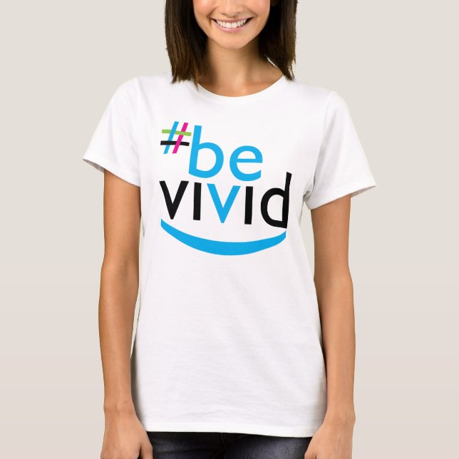 T-shirt Soyez sourire vif (Devant)