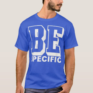 T-shirt Soyez spécifique Motivation de vie porter hommes e