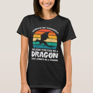 T-shirt Soyez toujours Dragon Rétro Fire Brething Men