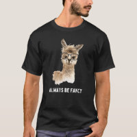 Soyez Toujours Fantastique Llama Alpaca Avec Verre
