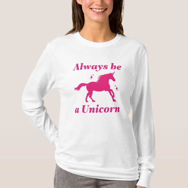 T-shirt Soyez Toujours Unicorne (Devant)