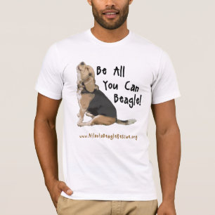 T-shirt Soyez tous que vous pouvez beagle - habillement