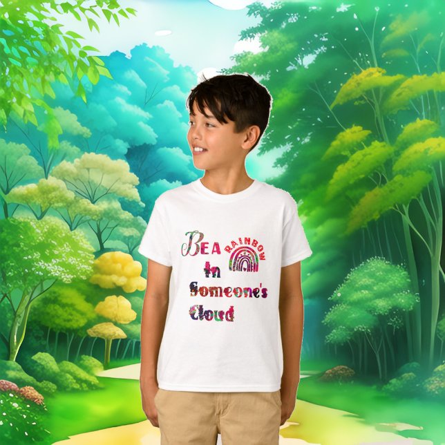 T-shirt Soyez Un Arc En Ciel Dans Certaines Cloud Valentin (Be A Rainbow In Someone's Cloud Valentine Classroom T-Shirt)