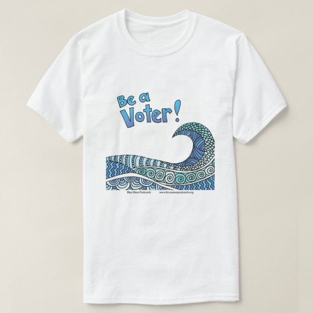 T-shirt Soyez un électeur  (Design devant)