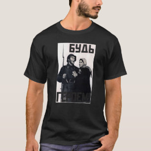 T-shirt Soyez Un Héros Rétro Union Soviétique Vintage Prop