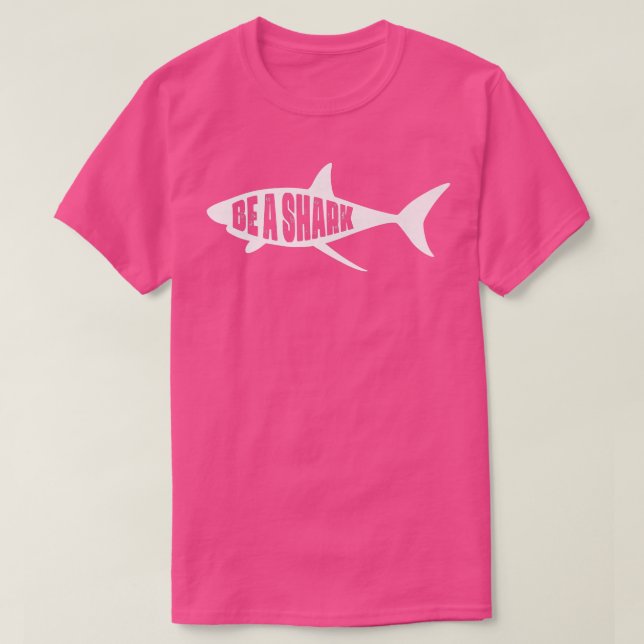 T-shirt Soyez un requin (Design devant)