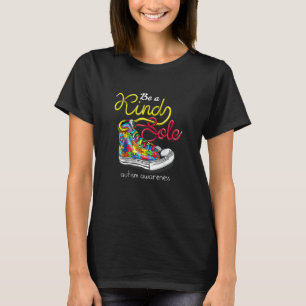 T-shirt Soyez Un Type Sole Colorful Chaussures Sensibilisa
