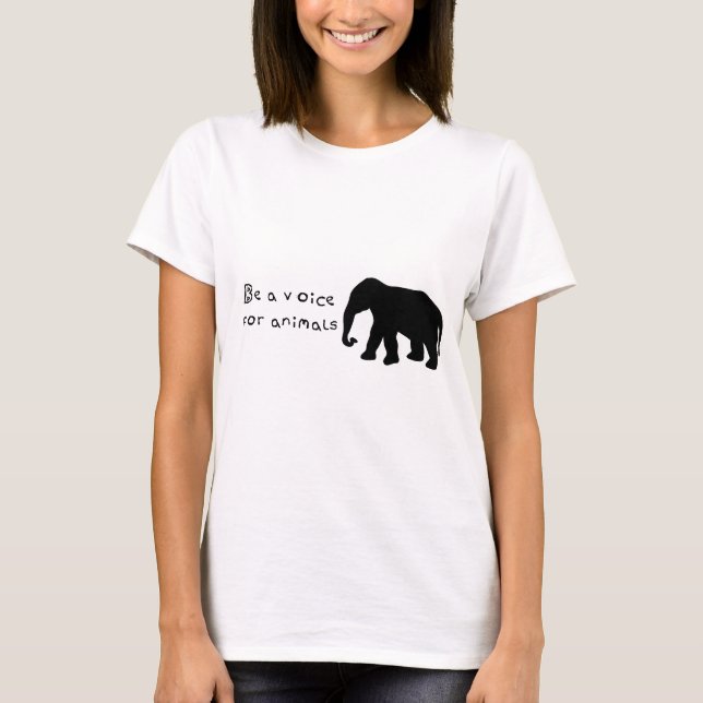 T-shirt Soyez une voix (Devant)