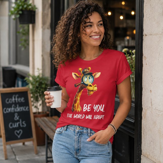 T-shirt Soyez Vous, Le Monde S'Adaptera (Créateur téléchargé)