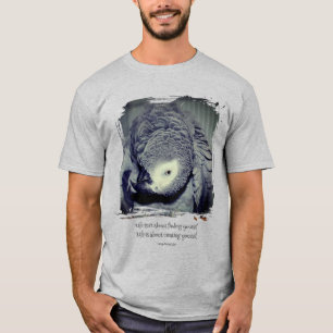 T-shirt Soyez vous-même Citation mignonne de perroquet Ins