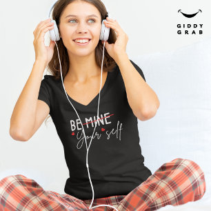 T-shirt Soyez vous-même Inspirationnel Citation Valentine