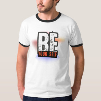 T-shirt SOYEZ VOUS-MÊME – Typographie Motivationnelle Gras