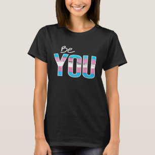 T-shirt Soyez Vous - Trans-blanc