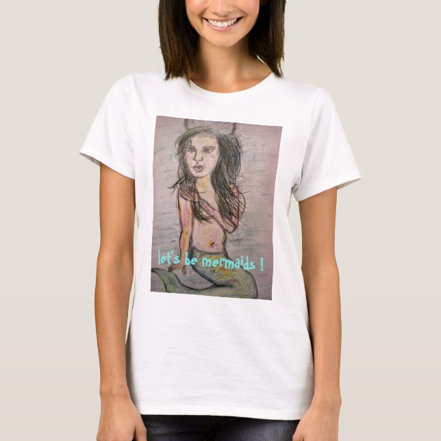 T-shirt Soyons sirènes ! (Devant)