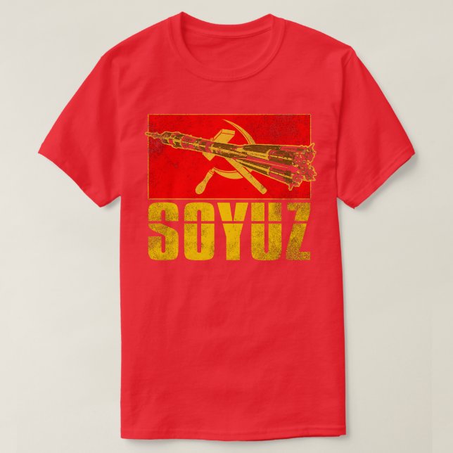 T-shirt Soyouz Rocket Union soviétique 4 (Design devant)