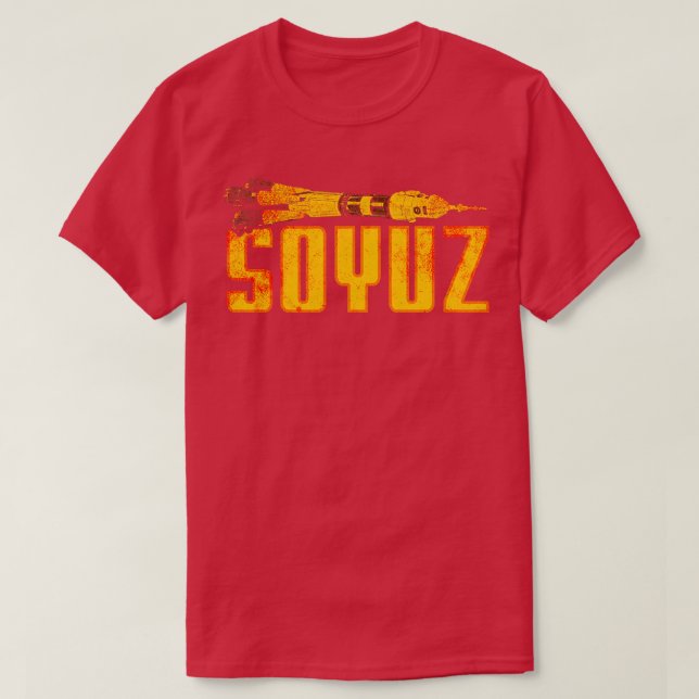 T-shirt Soyouz Rocket Union soviétique 8 (Design devant)