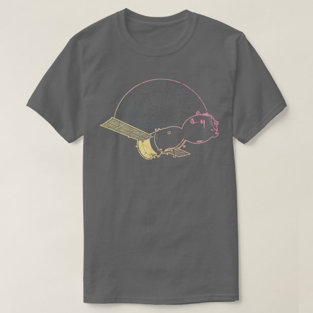 T-shirt Soyouz Spacecraft Union soviétique Russie 12 (Design devant)