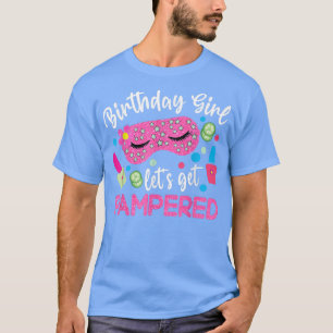 T-shirt Spa Anniversaire Fournitures Pour Filles Obtenons