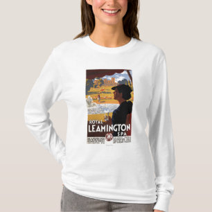 T-shirt Spa royal, affiche de rail d'eau potable de femme