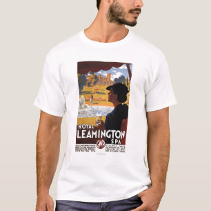 T-shirt Spa royal, affiche de rail d'eau potable de femme