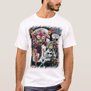 T-shirt Space Adventures #12 Funny 50s Retro Sci-Fi Bande 