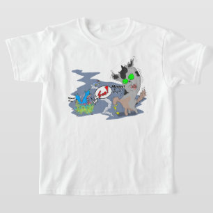 T-shirt Space Boo Cat