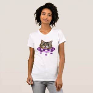 T-shirt Space Cat