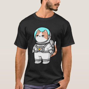 T-shirt Space cat
