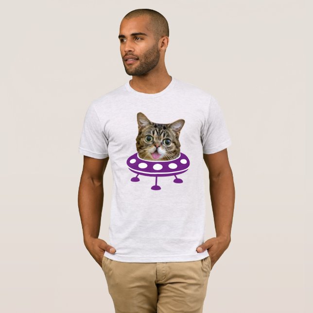 T-shirt Space Cat (Devant entier)
