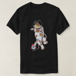 T-shirt Space Cat