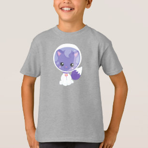 T-shirt Space Cat, Cute Cat, Astronaute, Cosmonaute, Espac