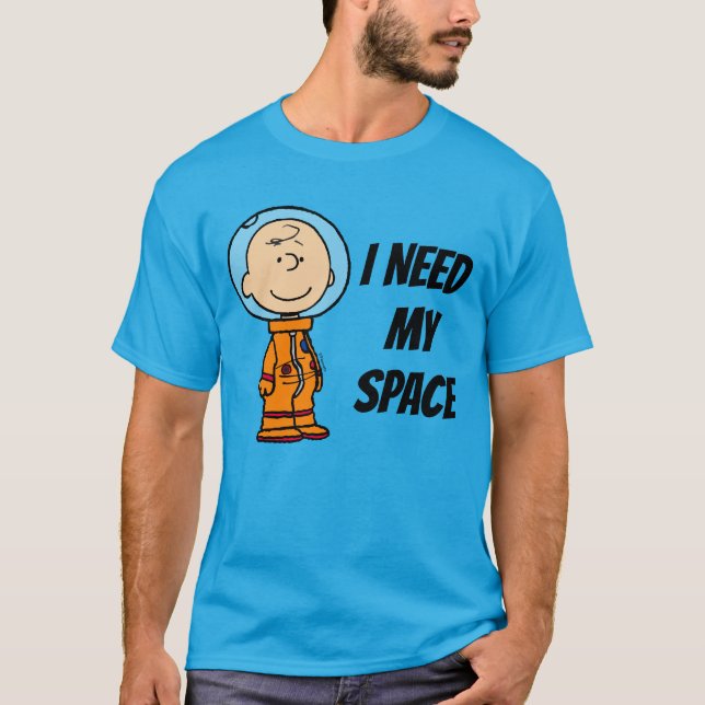 T-shirt SPACE | Charlie Brown Astronaut (Devant)