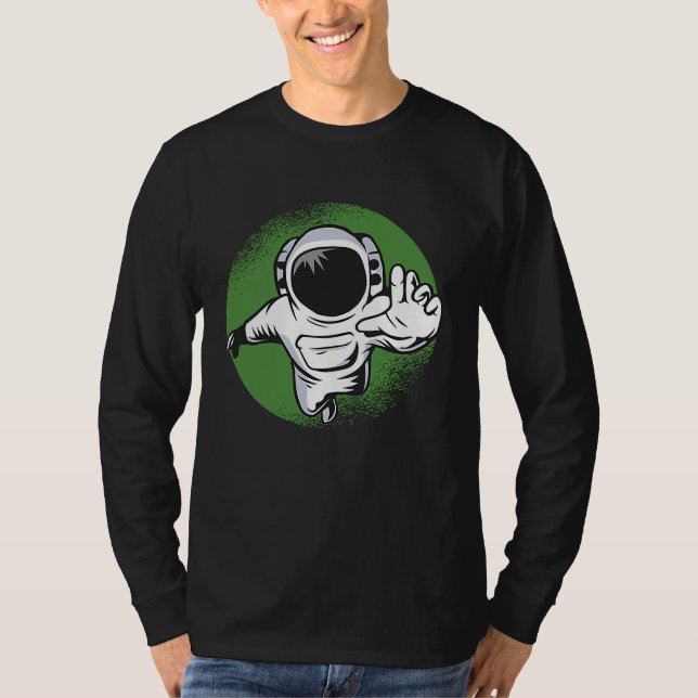 T-shirt space Cosmonaut astronaut spaceman science (Devant)