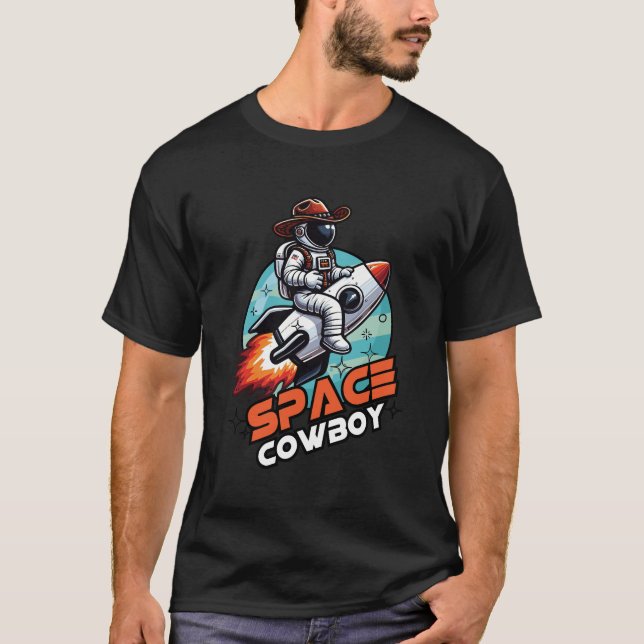 T-shirt Space Cowboy (Devant)