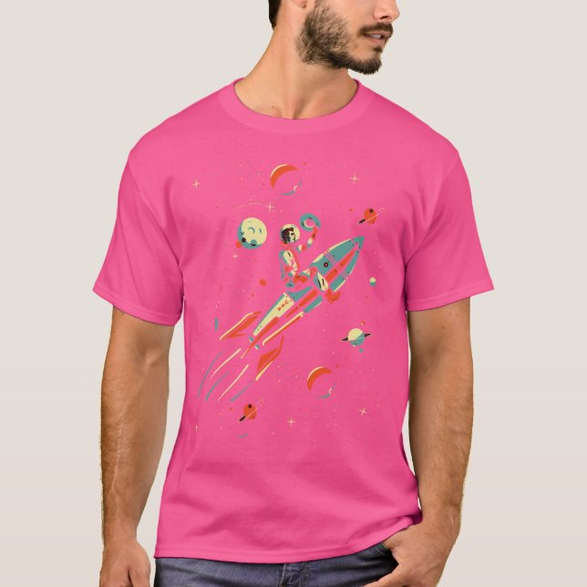 T-shirt Space Cowboy (Devant)