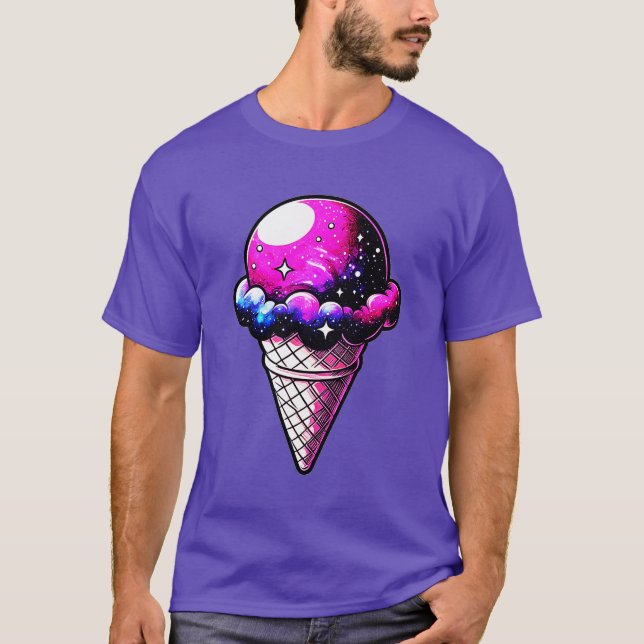 T-shirt Space Cream Cone 205 (Devant)