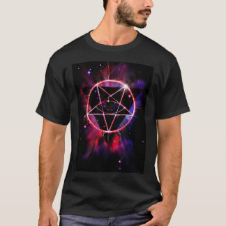 T-shirt Space Demon 2049 - Evil Synthwave Sigil