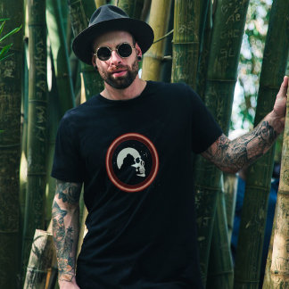 T-shirt Space Dreamer - Cosmos Longer un crâne personnalis