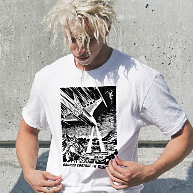 T-shirt Space Odyssey Adventure Retro Comic (Créateur téléchargé)