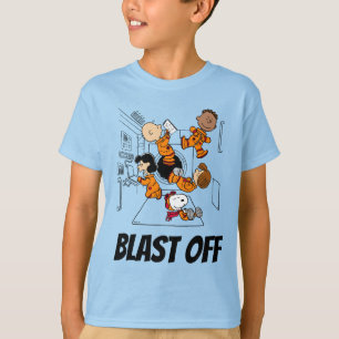 T-shirt SPACE   Peanuts Gang in Space