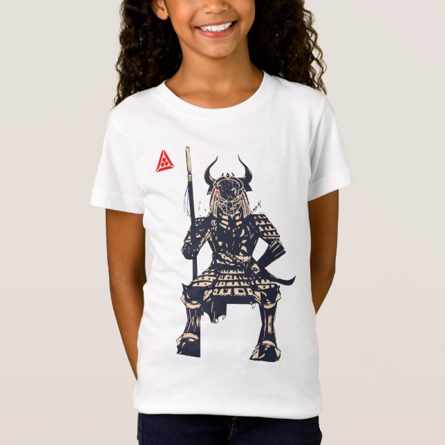 T-Shirt Space Samurai Warrior (Devant)