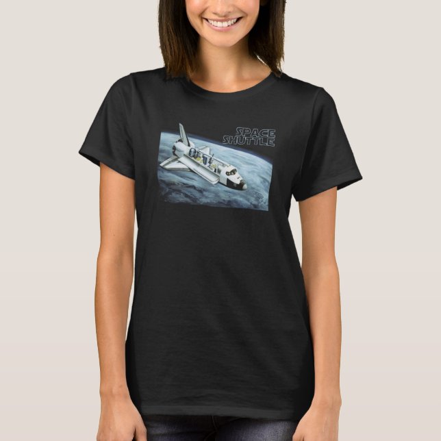 T-shirt Space Shuttle Endeavor Lab (Devant)