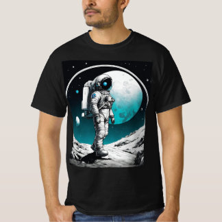 T-shirt Space Voyager : Expédition rétro