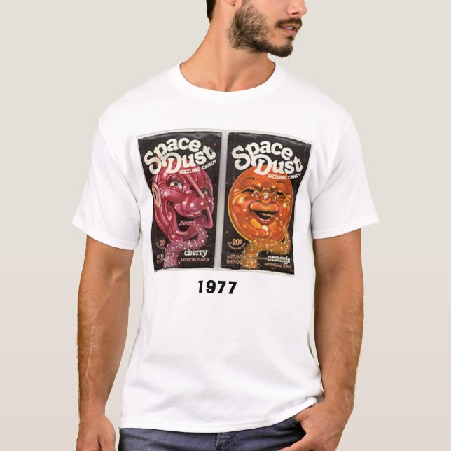 T-shirt spacedust, 1977 (Devant)
