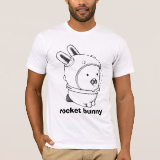 T-shirt spaceglenda300, lapin de fusée