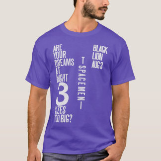 T-shirt Spacemen 3 Gig Vintage Design