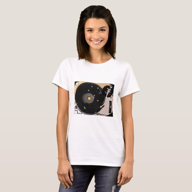 T-shirt SpaceMusic (Devant entier)